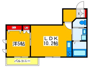 Ｂｒｕｊｕｌａの物件間取画像